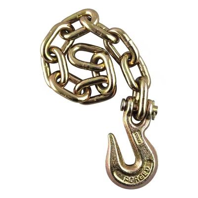 अच्छा दाम लोड लिफ्टिंग G70 ट्रांसपोर्ट चेन मिश्र धातु स्टील पीला जिंक 2 टन कार्य भार सीमा के साथ ऑनलाइन