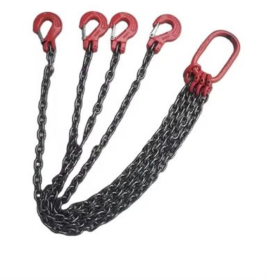 अच्छा दाम 2t Working Load Limit G80 Steel Heavy Duty Industrial Lifting Chain with J/C Type Hook ऑनलाइन