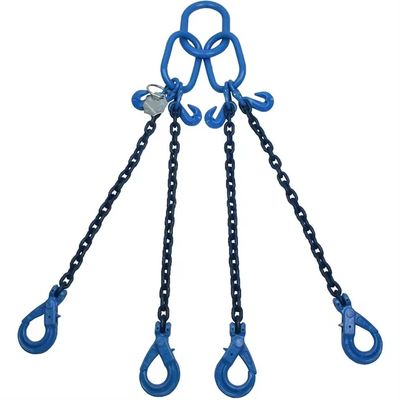 अच्छा दाम Standard Blacken Finished Strong G80 Alloy Steel Lifting Chain Sling with Hook ऑनलाइन