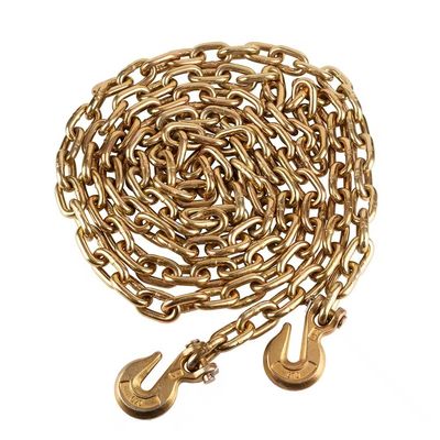 अच्छा दाम मानक G70 1/2'x 20' स्टील लिफ्टिंग चेन 48kN लोड को सुरक्षित करने की आवश्यकताओं के लिए परीक्षण भार ऑनलाइन