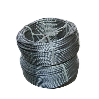 अच्छा दाम मजबूत लिफ्ट लिफ्टिंग ट्रैक्शन स्टील केबल 6x19W-WSC स्टील वायर रस्सी ऑनलाइन