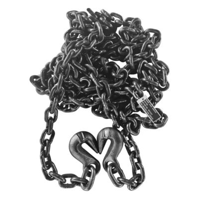 अच्छा दाम Secure Your Cargo with G80 Black Oxide Tie Down Chain Featuring Welding Hooks ऑनलाइन