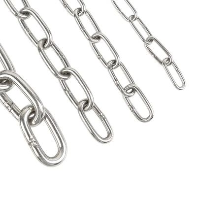 अच्छा दाम 8mm Blacken Finished 316 Stainless Steel Boats Anchor Chain Standard DIN766 for Ship ऑनलाइन