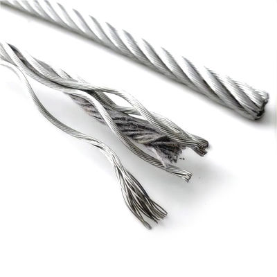 अच्छा दाम कोयला क्रेन प्रसंस्करण सेवा के लिए गैल्वेनाइज्ड 6X19 सील IWRC स्टील वायर रोप अन्य ऑनलाइन