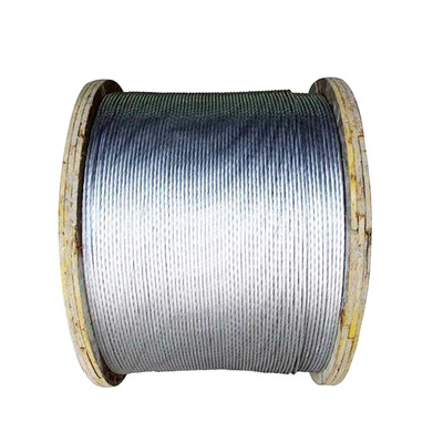 अच्छा दाम 1/16'' 3/32'' 1/8'' 5/32'' 1 6 18X7 FC 18X7 IWS 19x7 निर्माण इस्पात तार रस्सी प्रकार 316 ऑनलाइन