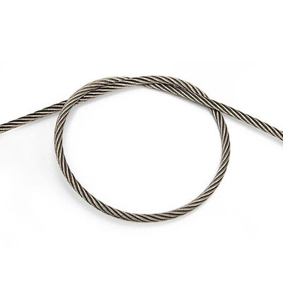 अच्छा दाम सामान्य उद्योग इंजीनियरिंग के लिए उच्च तन्यता AiSi मानक स्टेनलेस स्टील तार रस्सी ऑनलाइन