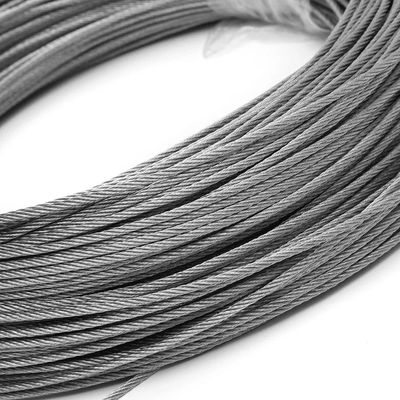 अच्छा दाम 6.3 मिमी 6X19 एस सील 1770 एमपीए गैल्वेनाइज्ड एलिवेटर गवर्नर केबल स्टील वायर रोप ऑनलाइन