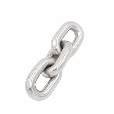 अच्छा दाम AISI304/316 Stainless Steel Welded Link Chain High Polished Japanese Standard Link Chains ऑनलाइन