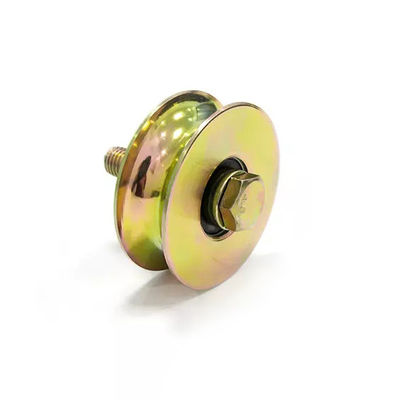 अच्छा दाम Sliding door roller with Y, U , V groove and bracket for sliding gate bearing wheel ऑनलाइन