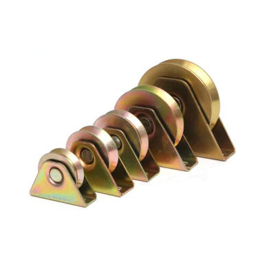 अच्छा दाम स्लाइडिंग गेट डोर के लिए ट्रेपेज़ोइडल त्रिकोणीय व्हील पल्ली रोलर ऑनलाइन