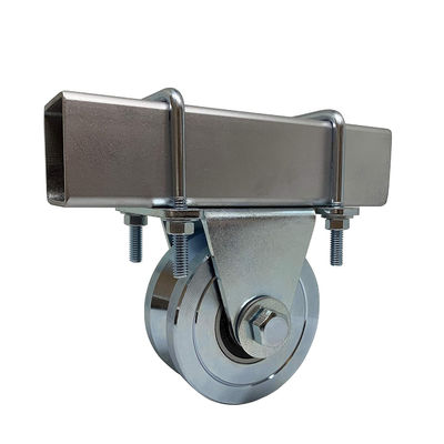 अच्छा दाम Double Bearing Bolt V-shaped Sliding Roller Track Grooved Wheel ऑनलाइन