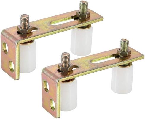 अच्छा दाम L Post Bracket Slide Gate Guide Roller With Polished Finish And Smooth Nylon ऑनलाइन
