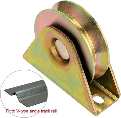 अच्छा दाम Swing Sliding Gate Hardware Wheels Sliding Gate Tracks Wheels Hardware Kit Barrier Alumanium Roller Gate ऑनलाइन
