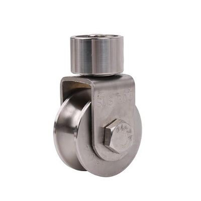 अच्छा दाम Galvanized Finish Hanging Door Roller Stainless Steel ऑनलाइन