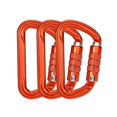 अच्छा दाम OEM स्वीकार्य 30KN एल्यूमीनियम मिश्र धातु क्लाइम्बिंग हार्डवेयर के लिए ऑटो-लॉक स्नैप हुक 7075 ऑनलाइन