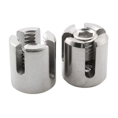 अच्छा दाम Wholesale Cable Clamps Stainless Steel 304 316 Hardware Wire Rope Cable Tensioner Adjustable 4mm Wire Rope Cross Clips ऑनलाइन