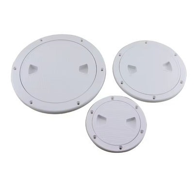 अच्छा दाम 8'' Boat White Round Non Slip Inspection Hatch With Detachable Cover ऑनलाइन