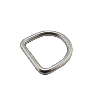 अच्छा दाम Rigging Hardware Stainless Steel Weld D Ring Weld D Shape Rings ऑनलाइन