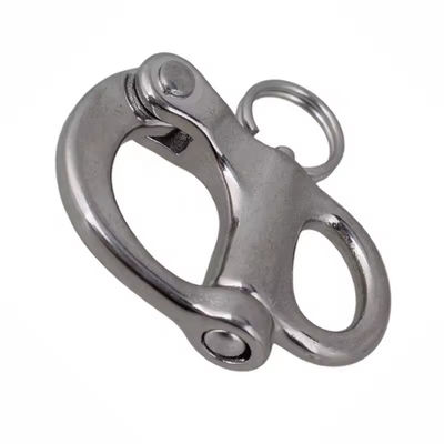 अच्छा दाम Swivel Jaw Snap Shackles 304 316 Stainless Steel Quick Release Bail Rigging ऑनलाइन
