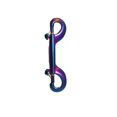 अच्छा दाम कीचेन हैंगिंग क्लैप के लिए हॉट सेल इंद्रधनुषी रंग स्नैप हुक ऑनलाइन