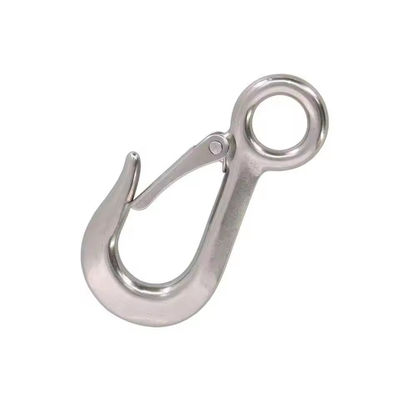 अच्छा दाम Heavy Duty Safety Chain Hooks With Latch For Tow Crane Lift Rigging Hardware ऑनलाइन
