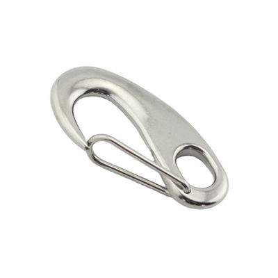 अच्छा दाम Egg Shape Stainless Steel Spring Snap Hook Boat Accessories Rigging Hardware ऑनलाइन