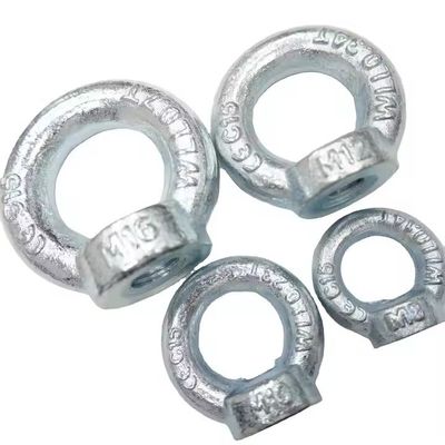 अच्छा दाम भारी शुल्क कार्बन स्टील DIN 582 आई नट गैल्वेनाइज्ड वर्टिकल लिफ्टिंग रिंग नट ऑनलाइन