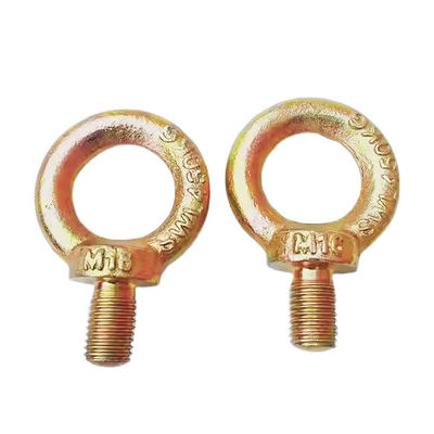 अच्छा दाम ड्रॉप फोर्ज स्टील पीला जिंक JIS 1168 भारी शुल्क उठाने आंख बोल्ट अनुकूलित आंख बोल्ट ऑनलाइन