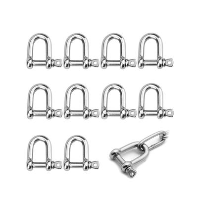 अच्छा दाम Stainless Steel D-Shackle for Heavy Rigging Strong and Dependable Rigging Solution ऑनलाइन