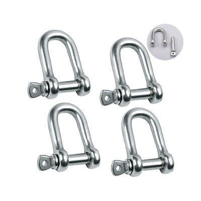 अच्छा दाम Polished Screw Pin Forged Stainless Steel 304/316 Marine Anchor Lifting D Shackle Other ऑनलाइन