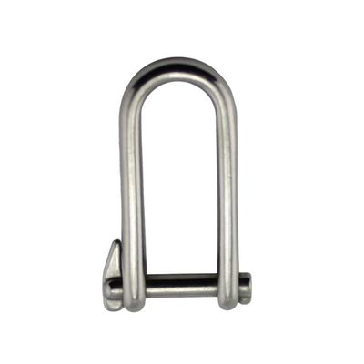 अच्छा दाम Marine Hardware Shade Rigging Sail 316 Stainless Steel Long D Shackle With Eye Screw Pin Chain Halyard Flat Anchor ऑनलाइन