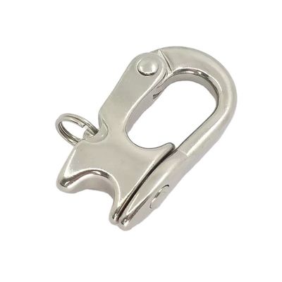 अच्छा दाम Polished Marine Rigging Fittings Stainless Steel 304/316 Turn Rotary Spring Shackle Quick Release Shackle ऑनलाइन