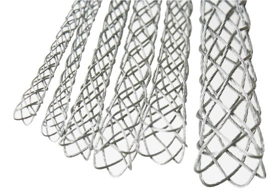 अच्छा दाम Cable Pulling Grip With 5mm Nut Flexible Eye Mesh Rope Cable Sock Kit Galvanizing Steel Antislip Pipe Cable Wire Pulling Grips Lassos 6 Set 4-25mm ऑनलाइन