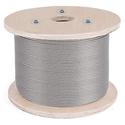 अच्छा दाम अन्य प्रसंस्करण सेवा के साथ इनॉक्स केबल AISI316 AISI304 स्टेनलेस स्टील वायर रोप 7x7 स्टील केबल रोप ऑनलाइन