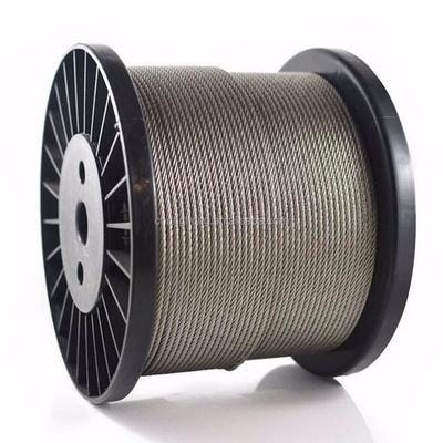 अच्छा दाम Carbon Steel 7x19 Aircraft Cable 500ft Steel Rope in 3/32