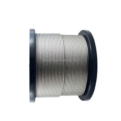अच्छा दाम 500 फीट जस्ती विमान केबल 500 फीट कोल्ड हेडिंग स्टील के लिए प्लास्टिक रील OEM ऑनलाइन