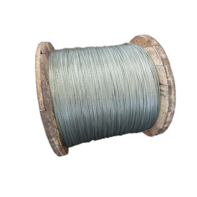 अच्छा दाम 0.8mm-4.9mm Construction IEC 888 Zinc-Coated Steel Wire Strand Conductors ऑनलाइन