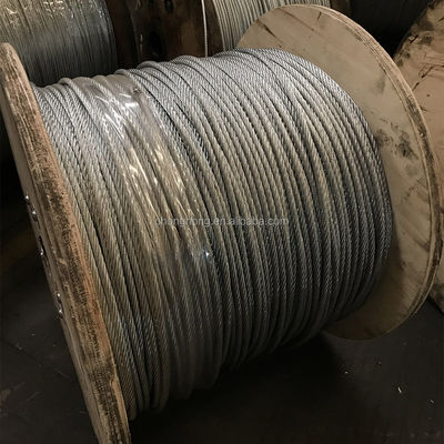 अच्छा दाम 3mm 4mm 5mm 6mm Steel Cable Rope 6x19 FC Galvanized Steel Wire Rope for Lifting Tolerance ±1% Certificate ISO9001/ISO14001 ऑनलाइन