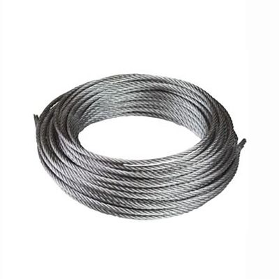 अच्छा दाम GB Standard 6*12 7FC 300m Coil Galvanized Steel Wire Rope for Bunding 5mm Diameter and 3mm-20mm Diameter ऑनलाइन