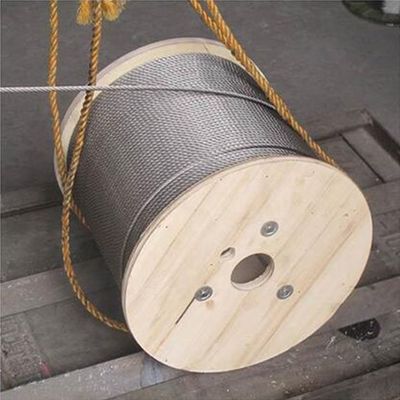 अच्छा दाम Standard AiSi 304 316 SUS304 SUS316 Stainless Steel Wire Rope 1x7 Ropes Wire 1.5mm 2mm 3mm 4mm With Tolerance ±1% ऑनलाइन
