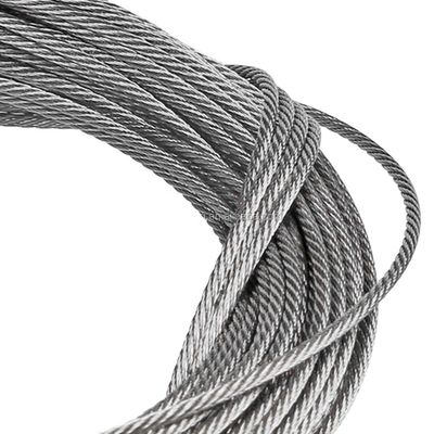 अच्छा दाम Industrial Grade AISI 304 7x7 3mm Stainless Steel Wire Rope for Heat and Cold Resistance ऑनलाइन