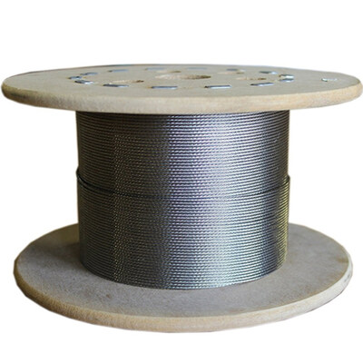 अच्छा दाम 6x12 7FC स्टील केबल रस्सी 8mm गैल्वेनाइज्ड वायर रस्सी भारी-ड्यूटी स्टील अनुप्रयोगों के लिए ऑनलाइन