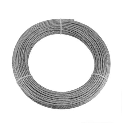 अच्छा दाम 7X19 304 Stainless Steel Wire Rope for Building Materials Steel Grade Other 1/4