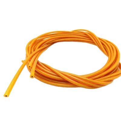 अच्छा दाम 12mm 1x19 पारदर्शी पीवीसी लेपित स्टेनलेस स्टील वायर रोप AISI 201/304/316 केबल टॉलरेंस ±0.02 कपड़े सुखाने की रस्सी और आसान के लिए ऑनलाइन