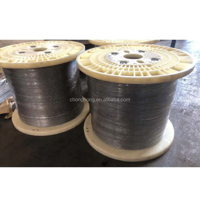 अच्छा दाम 304L Stainless Steel Wire Rope Inox Cable 1.5mm 2mm 3mm 4mm 5mm 6mm 7mm 8mm 9mm 10mm for Various Industrial Applications ऑनलाइन