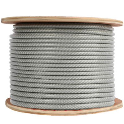 अच्छा दाम 7x7 / 7x19 PVC Coated Steel Wire Rope 5/32 inch to 7/16 inch Galvanized Steel Cable Rope Vinyl Coated Aircraft Cables ऑनलाइन