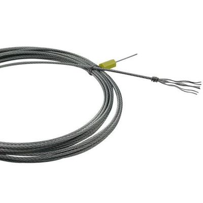 अच्छा दाम विशेष कोल्ड हेडिंग स्टील इलेक्ट्रो गैल्वेनाइज्ड आयरन स्टील वायर रोप 12 मिमी और एआईएसआई मानक के साथ ऑनलाइन