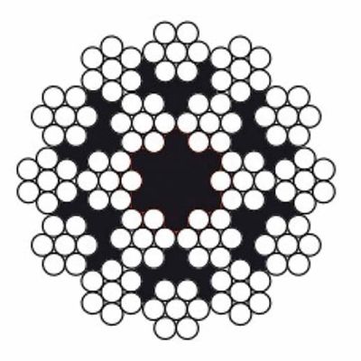 अच्छा दाम कठिन परिस्थितियों में टिकाऊ और लंबे समय तक चलने वाले प्रदर्शन के लिए गैल्वेनाइज्ड वायर रोप 18x7 ऑनलाइन