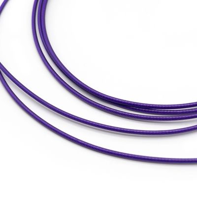 अच्छा दाम स्टेनलेस स्टील 316 निर्माण 7x7 7x19 7/64 PVC लेपित वायर रोप निर्माण सामग्री के लिए ऑनलाइन