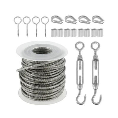 अच्छा दाम प्रसंस्करण सेवा अन्य उच्च तन्यता वाले स्टील केबल लिफ्टिंग मशीन के लिए जस्ती / गैर जस्ती तार रस्सी 8X19s FC 9X19s FC ऑनलाइन